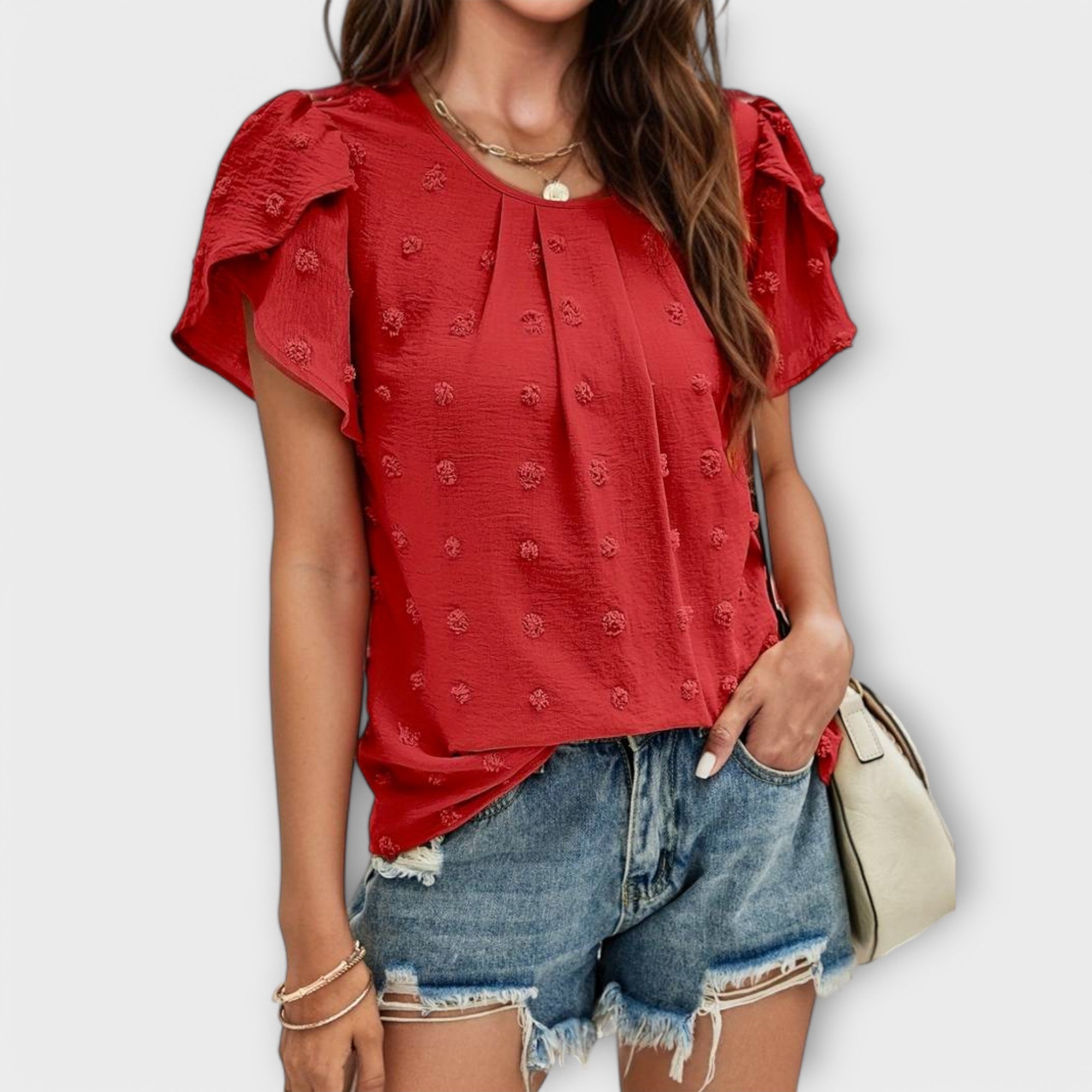 Charlotte – Idealisk prickig blus