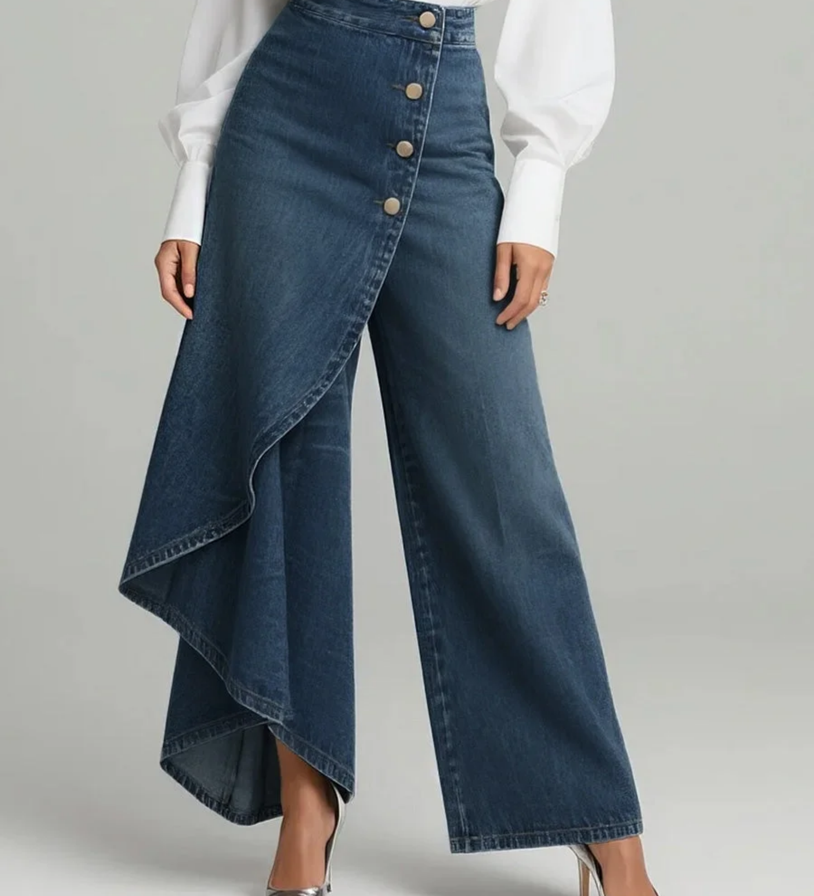 Solveig – Omlottjeansbyxor