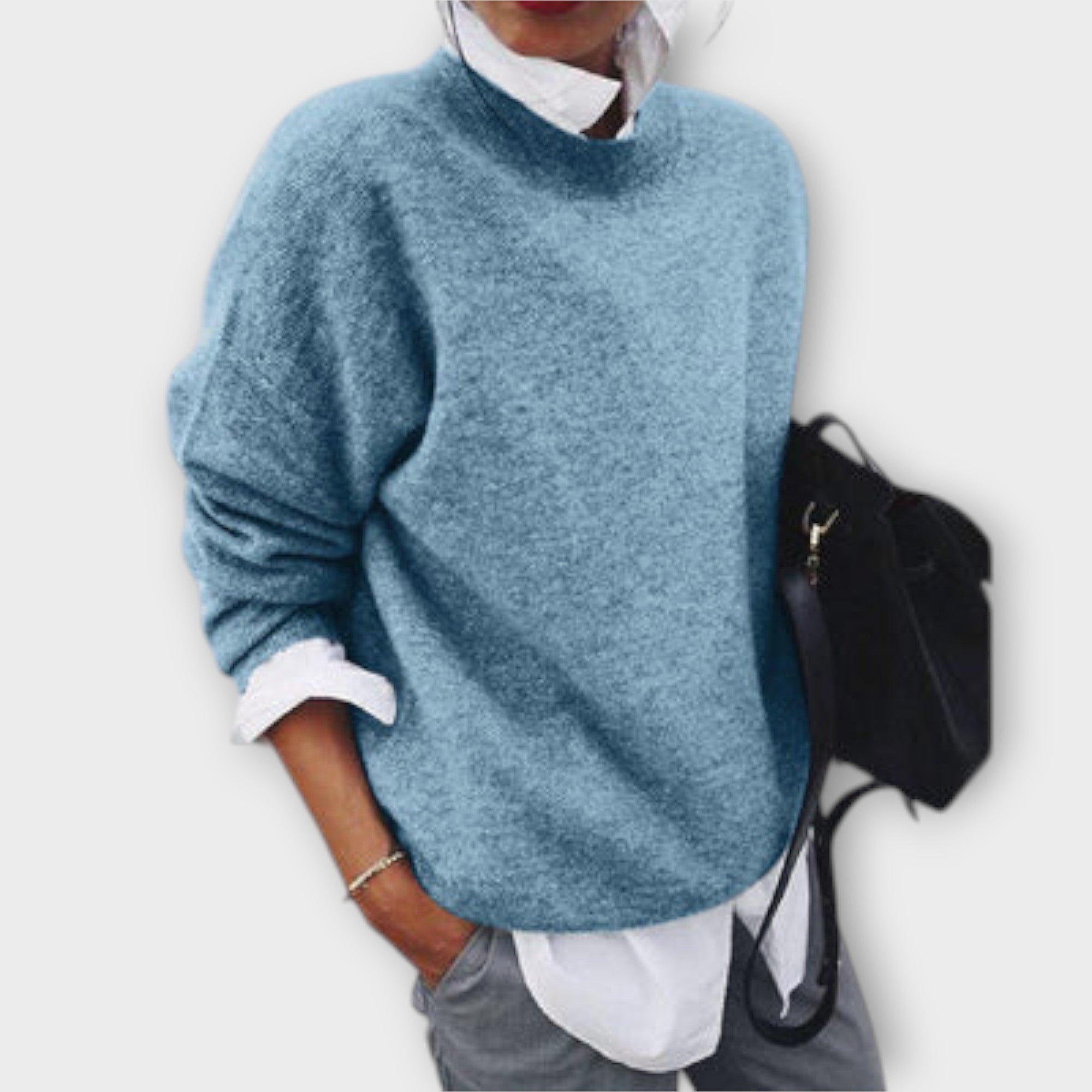 Loredana – Mysig stickad blus