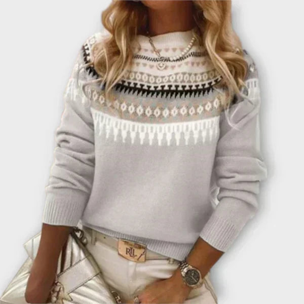 Elena – Elegant stickad tröja