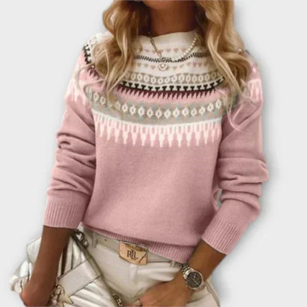 Elena – Elegant stickad tröja