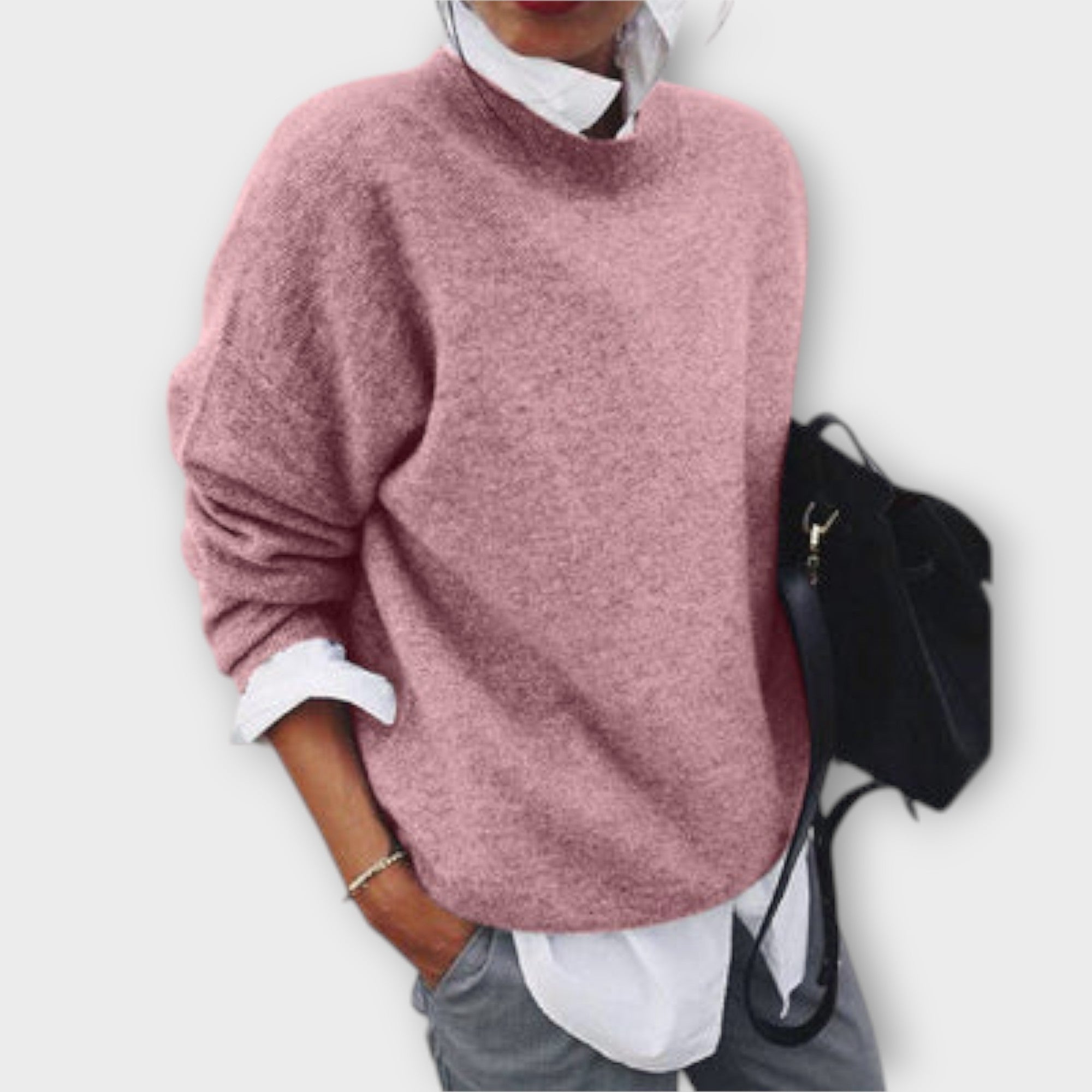 Loredana – Mysig stickad blus