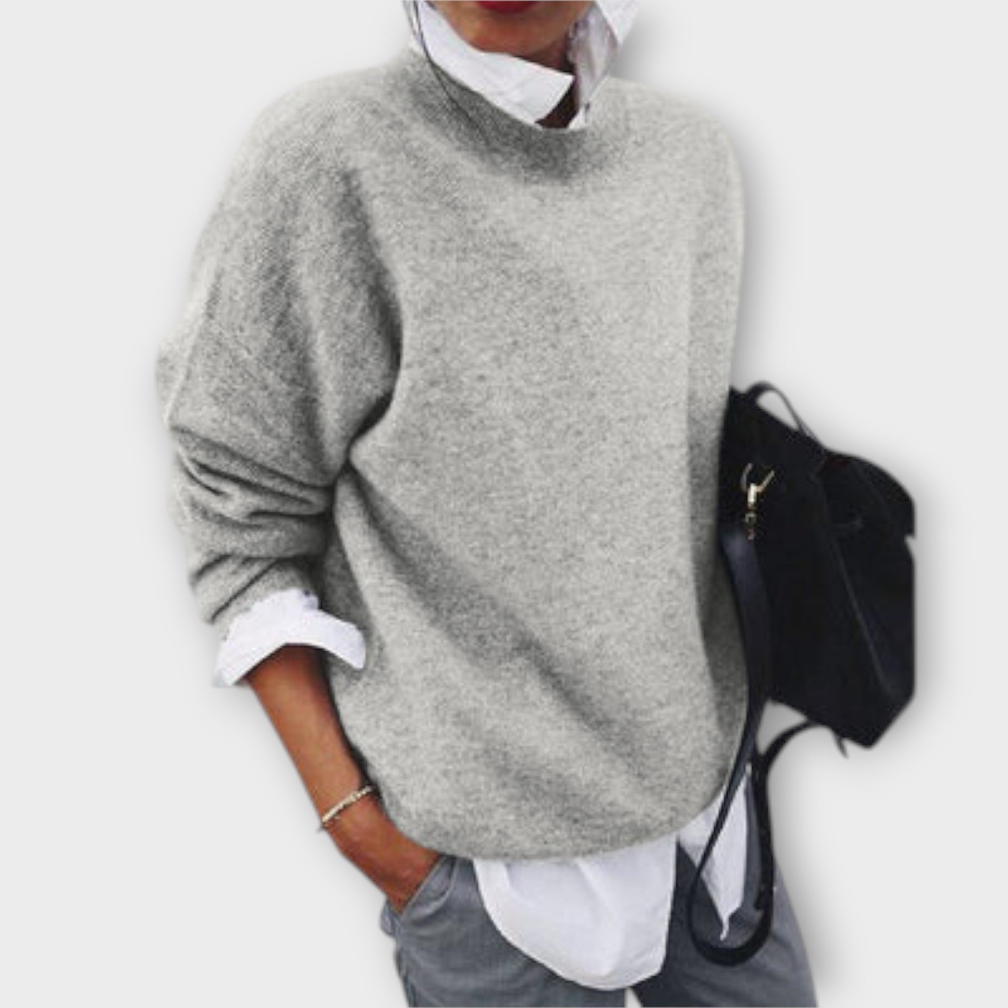 Loredana – Mysig stickad blus