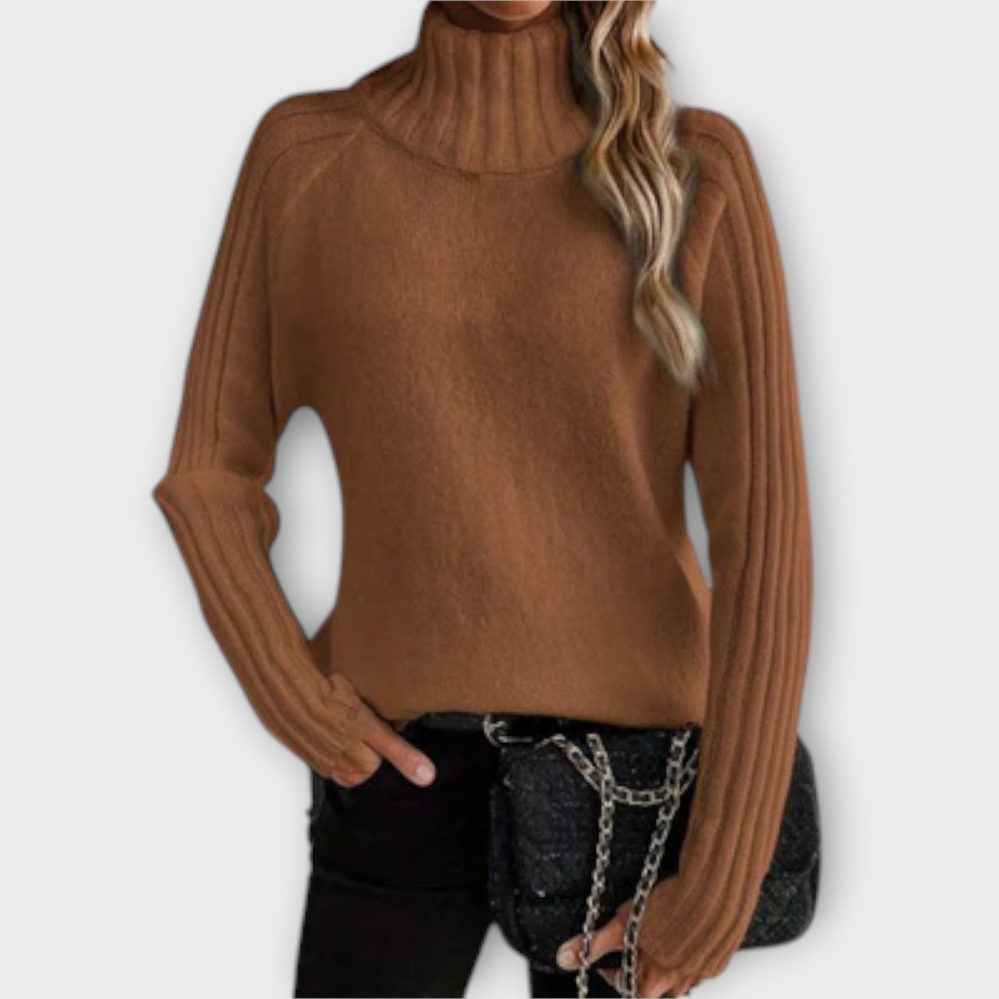 Hannah – Stilig stickad kofta
