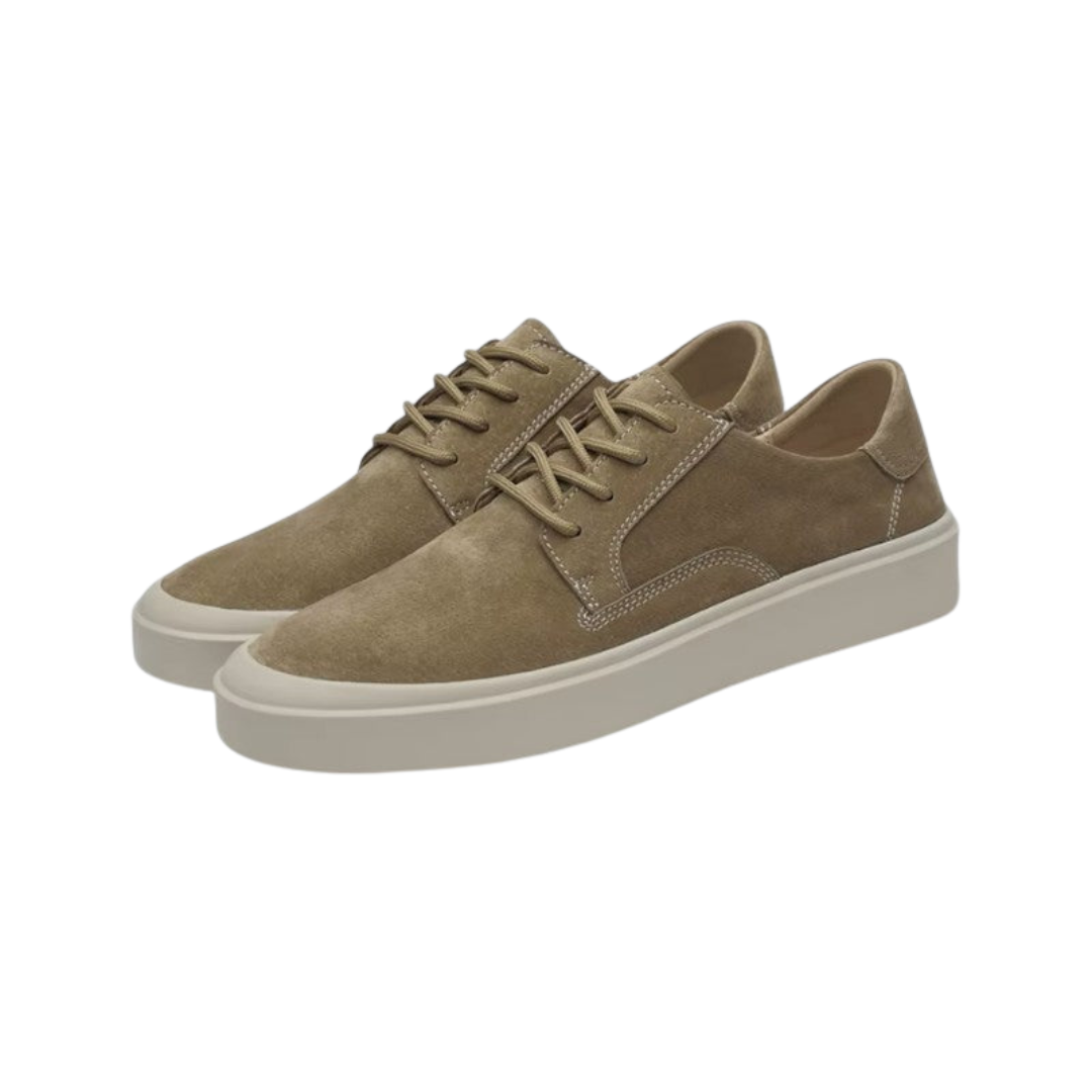 Valenti | Mockaläder-klackskor – Stiliga business-sneakers