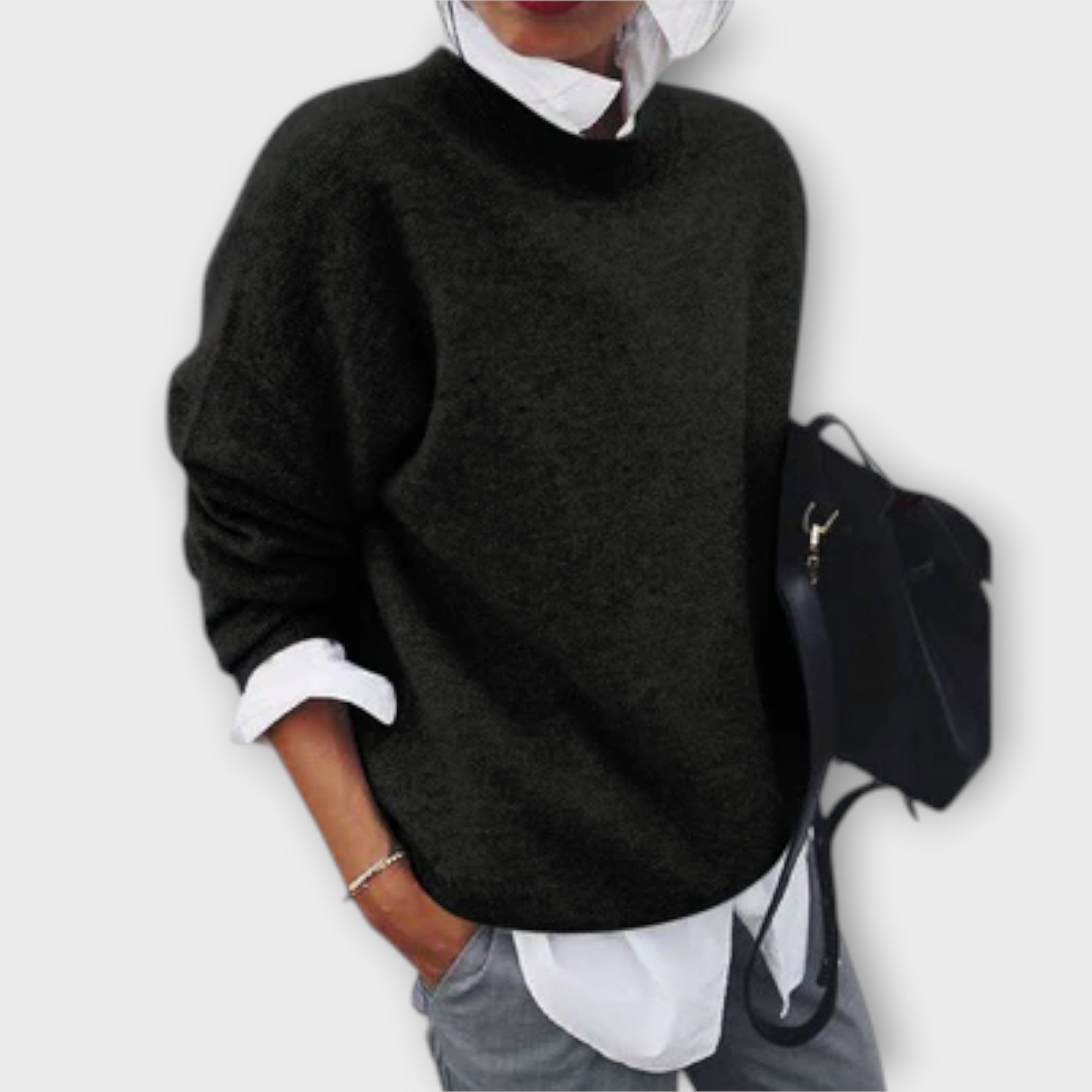 Loredana – Mysig stickad blus