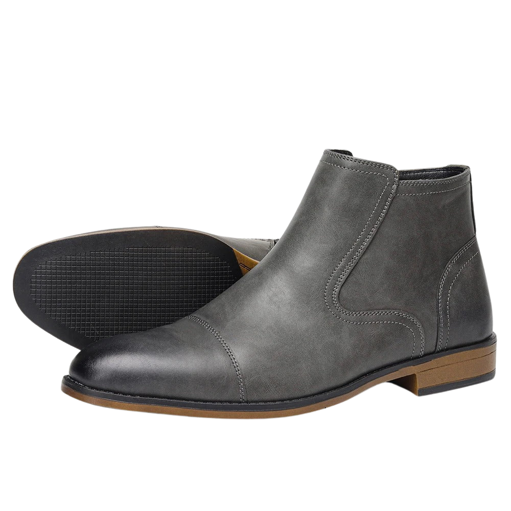 Läder-Chelsea-boots