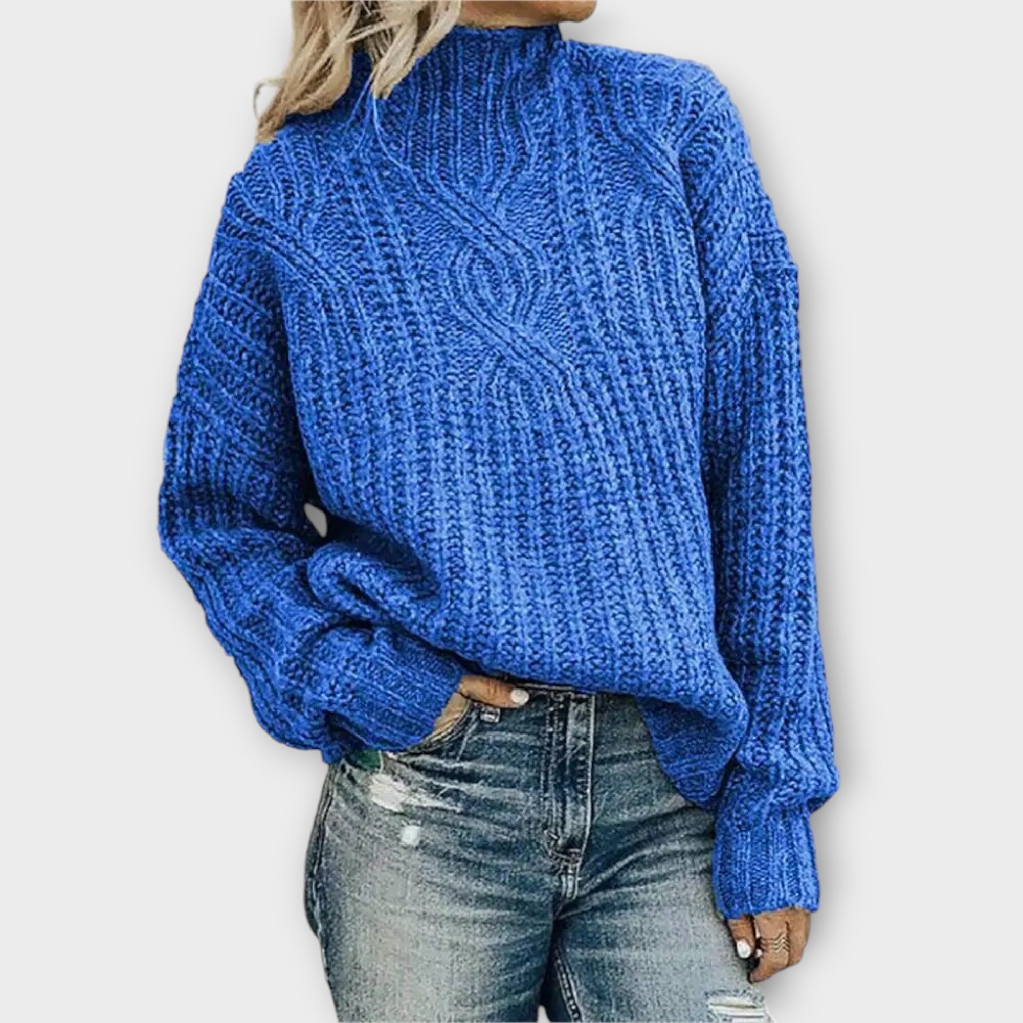 Harper – Stilig stickad blus