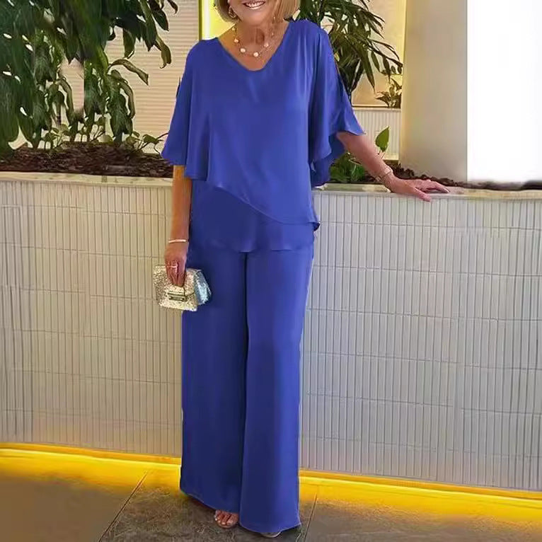 Martha – Bekväm set med vida byxben