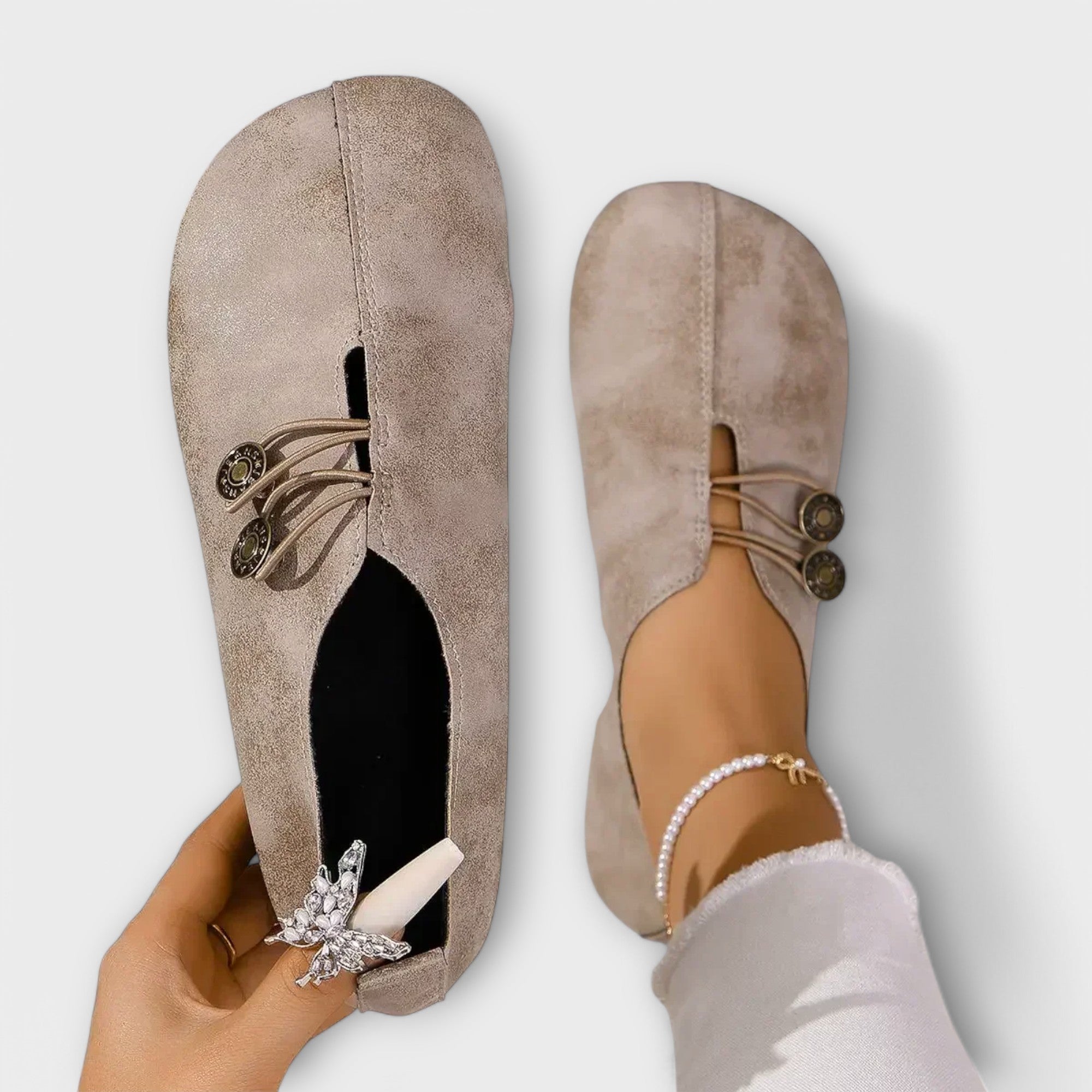 Noira – Sandaler i nappaskinn
