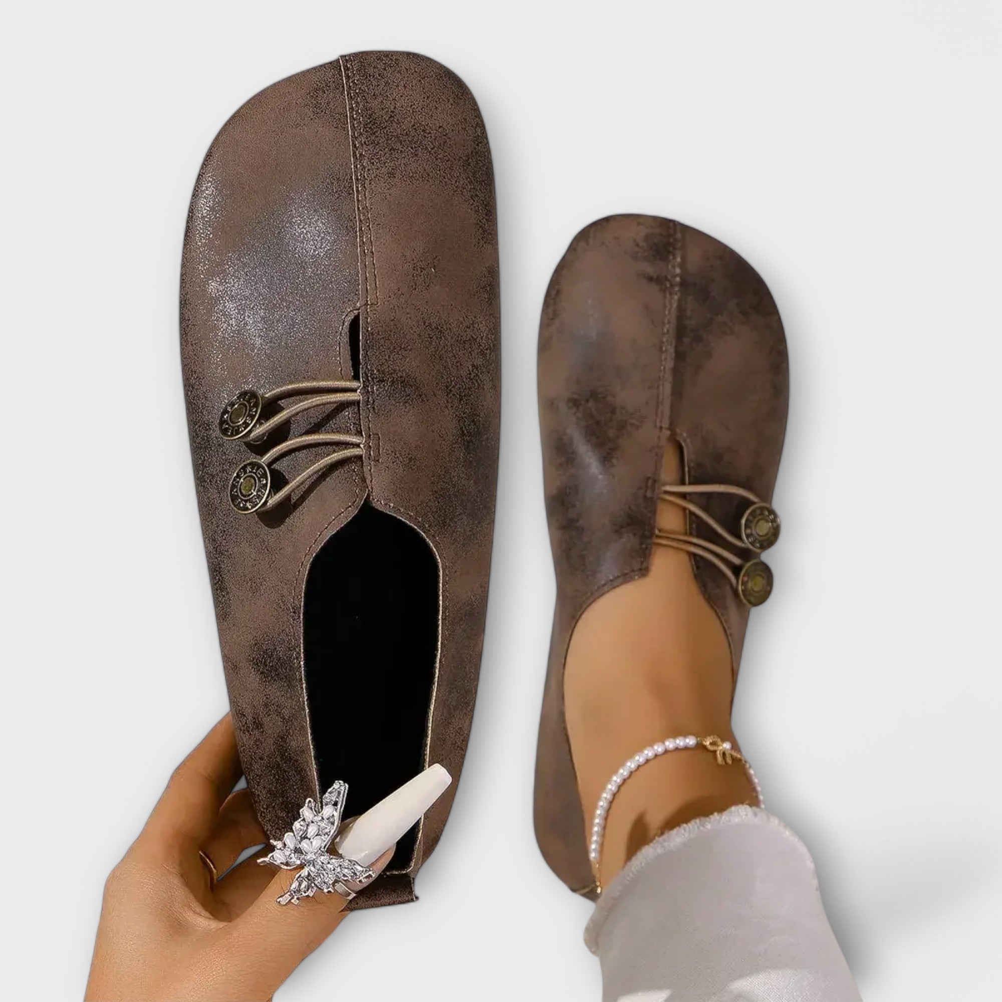 Noira – Sandaler i nappaskinn