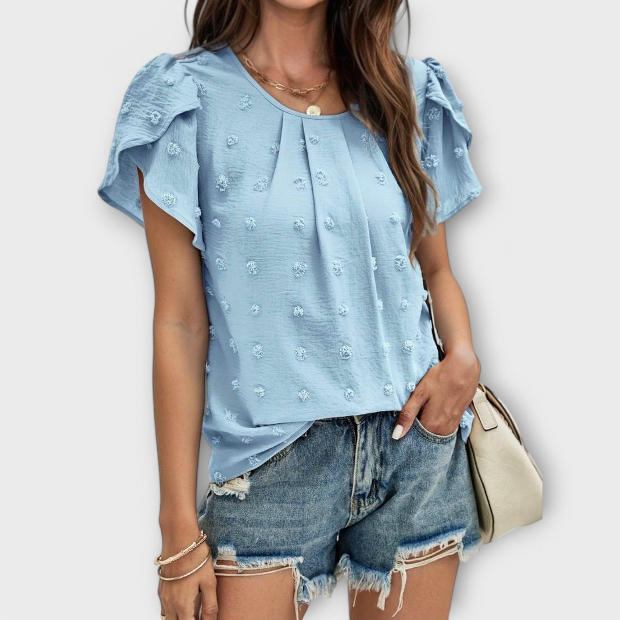 Charlotte – Idealisk prickig blus