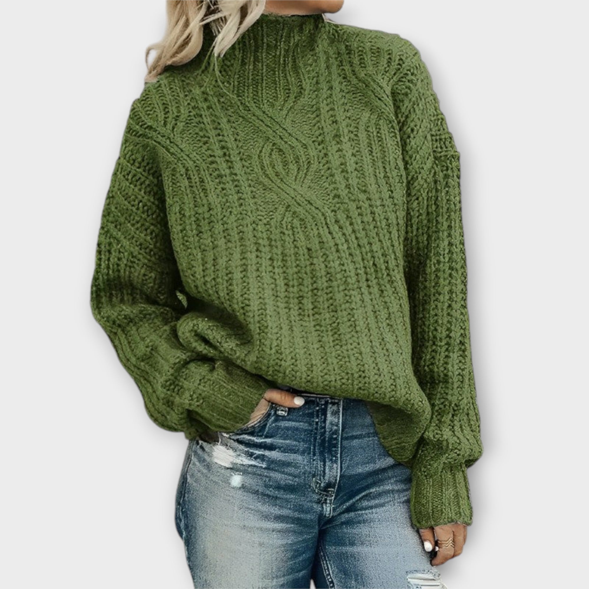 Harper – Stilig stickad blus