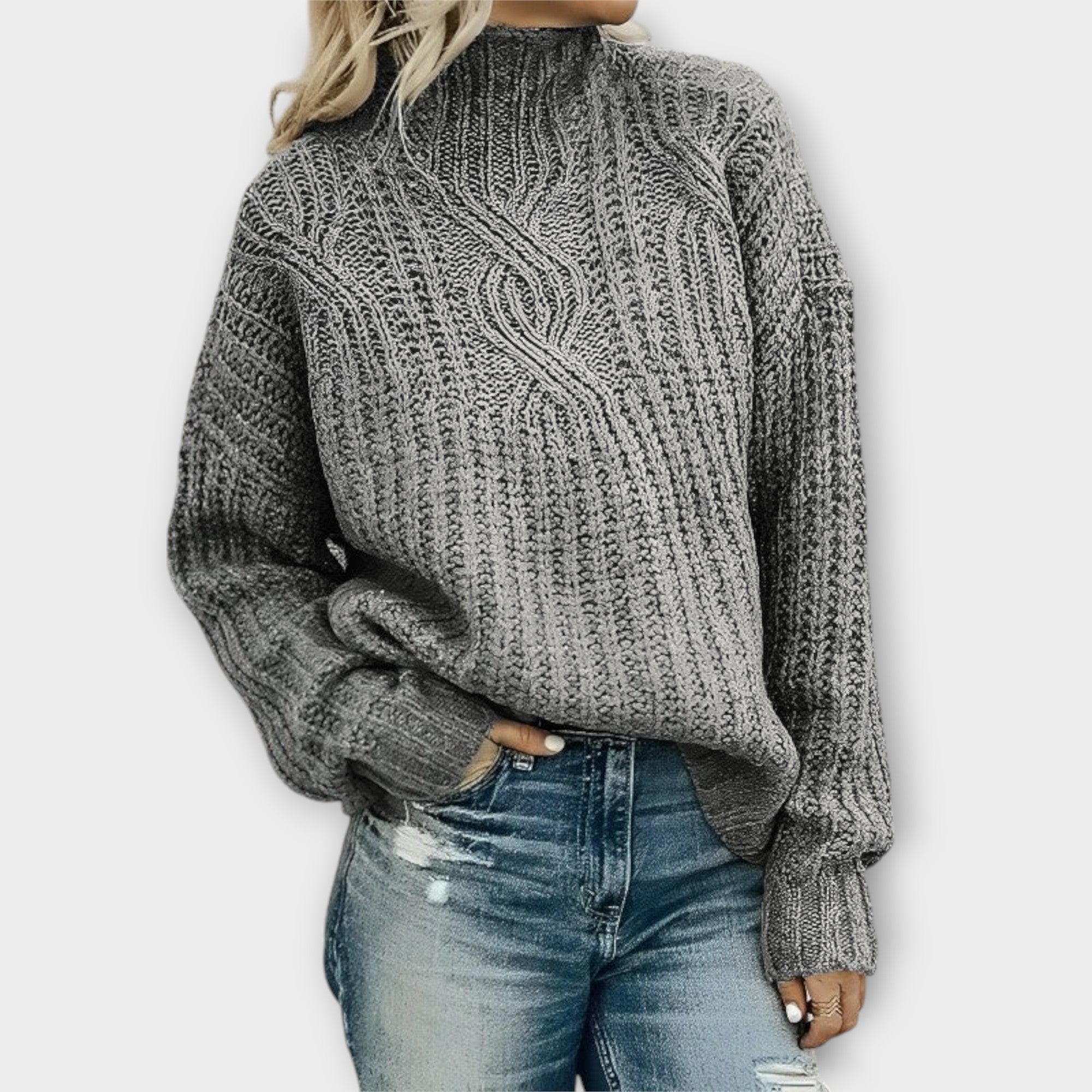 Harper – Stilig stickad blus