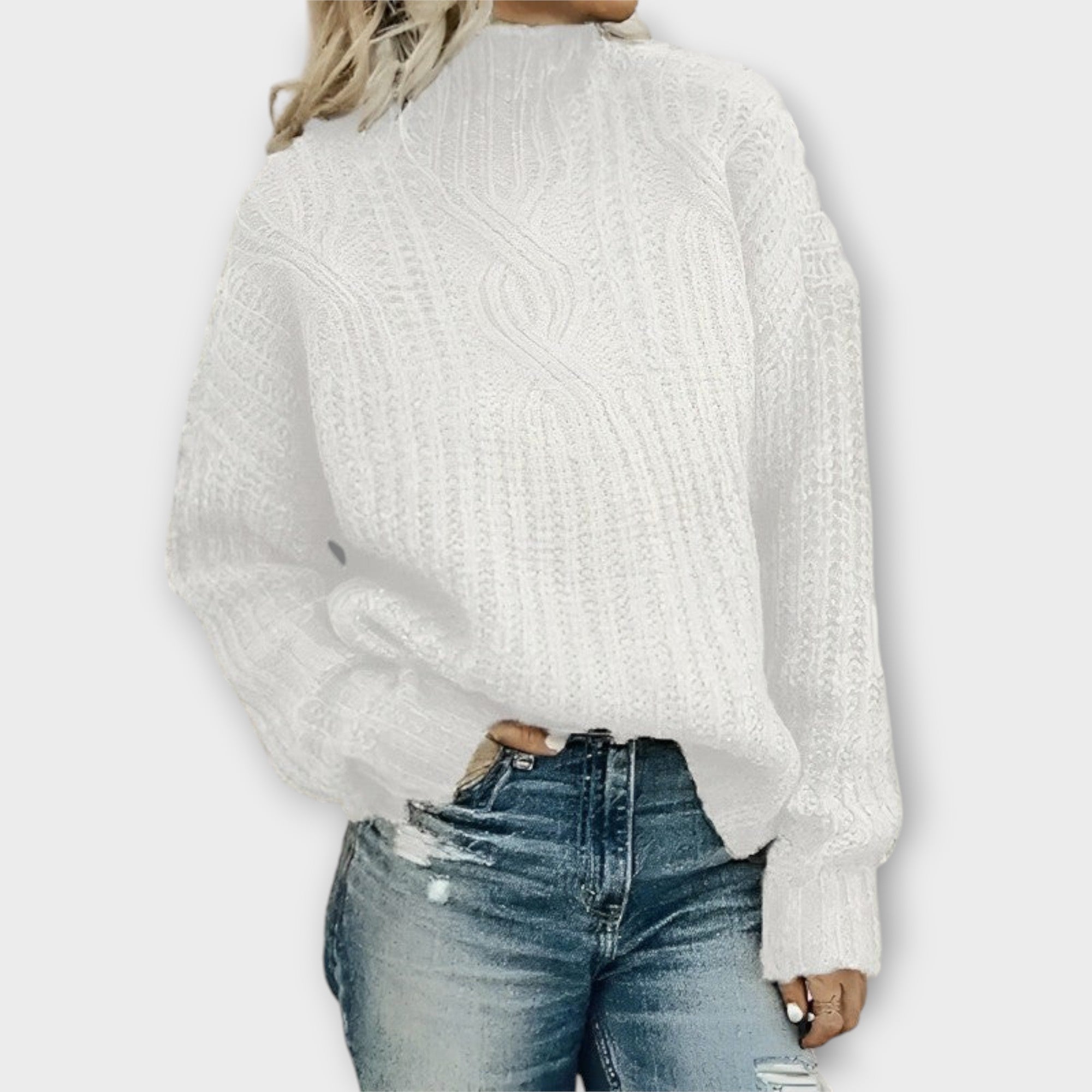 Harper – Stilig stickad blus