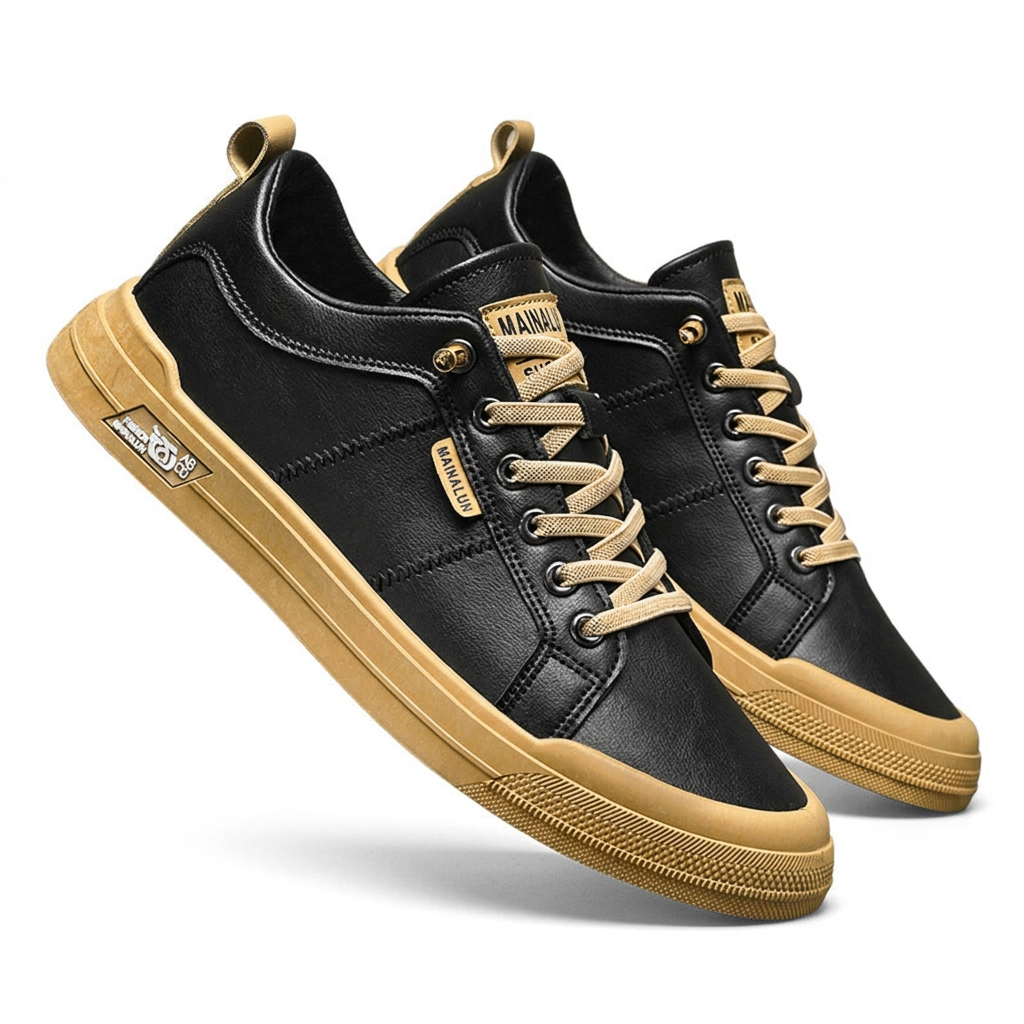 Harrington – Lädersneakers