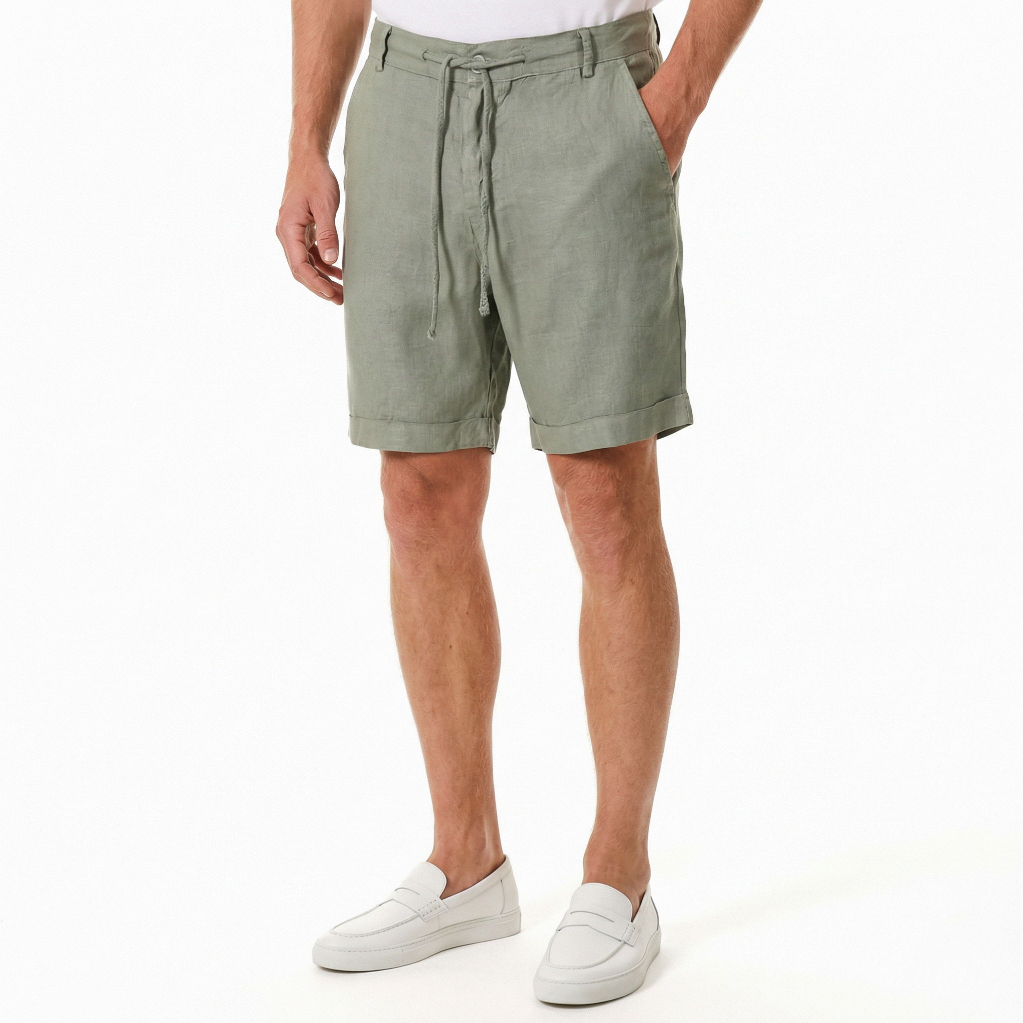 Linne-sommarshorts
