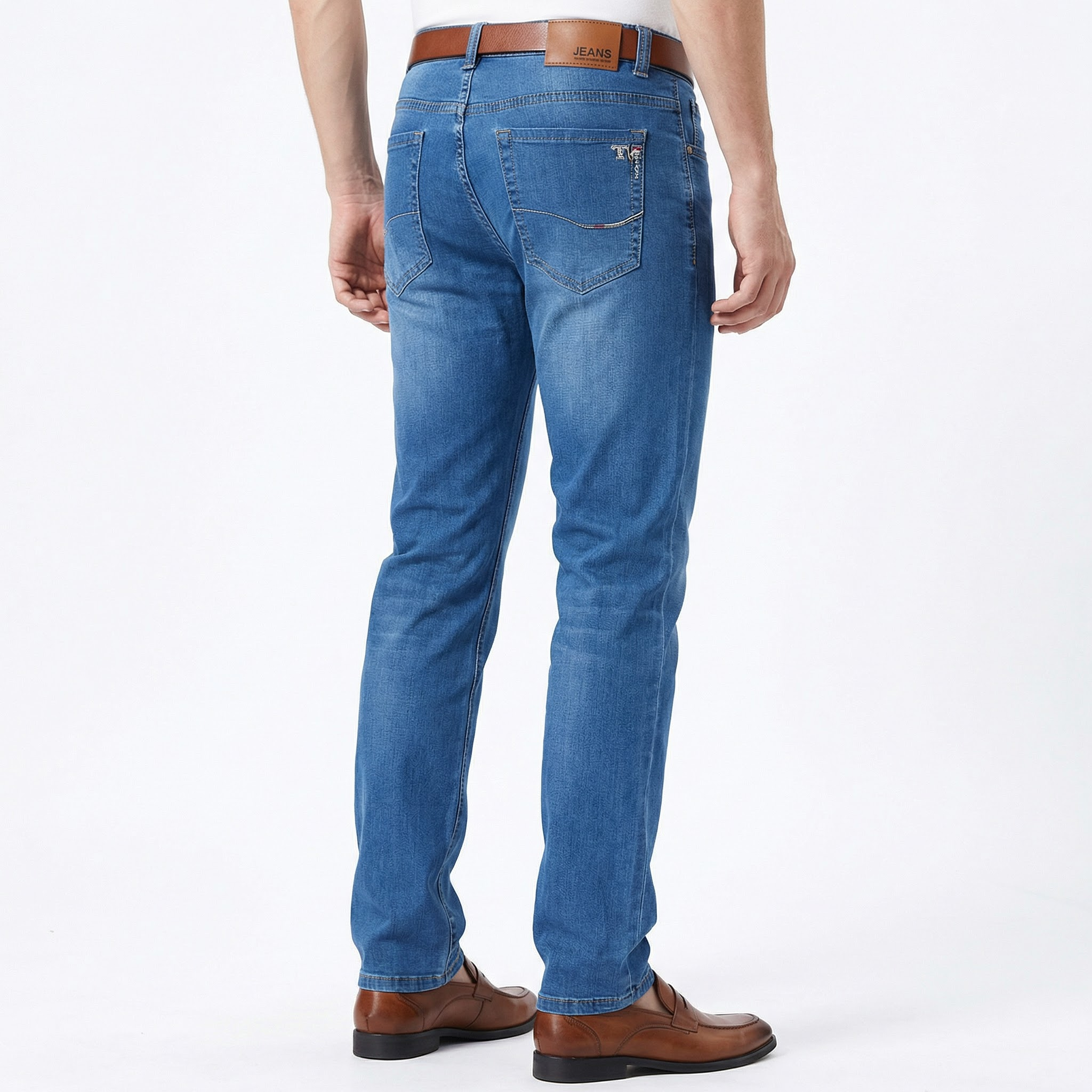 Raka jeans för vardagsbruk