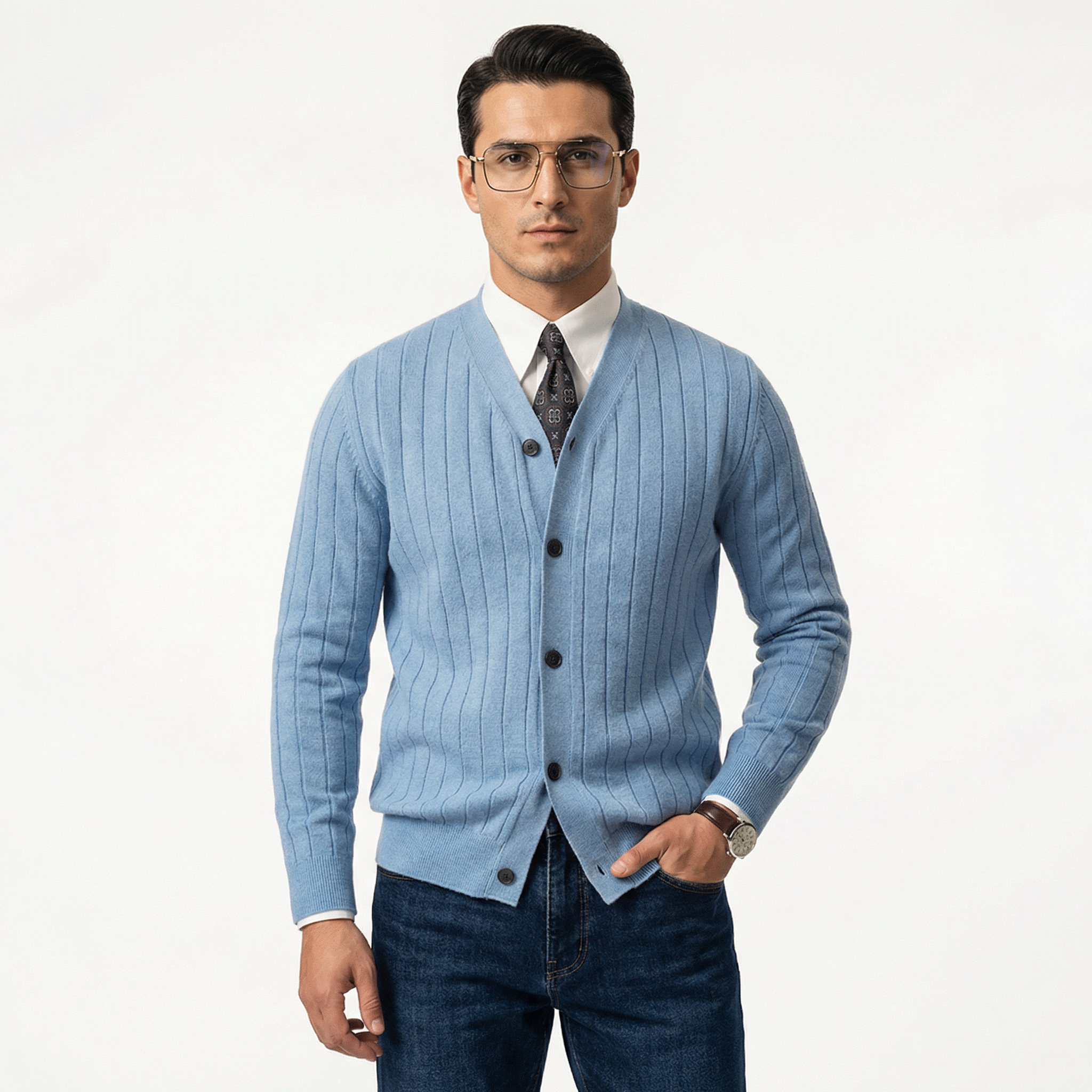 Stilig smart-casual jacka för herr – för stilmedvetna män