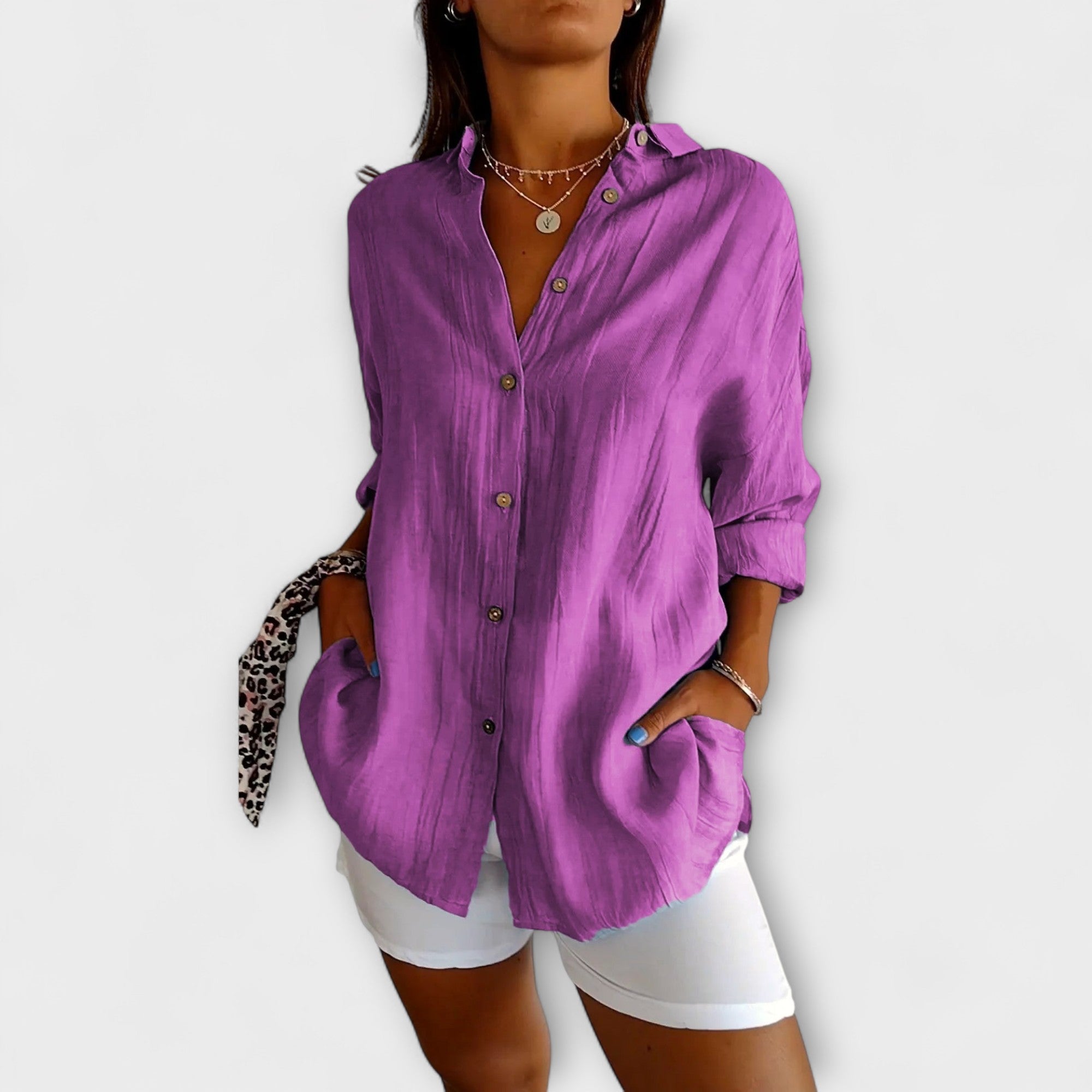 Saskia – Elegant blus för dam