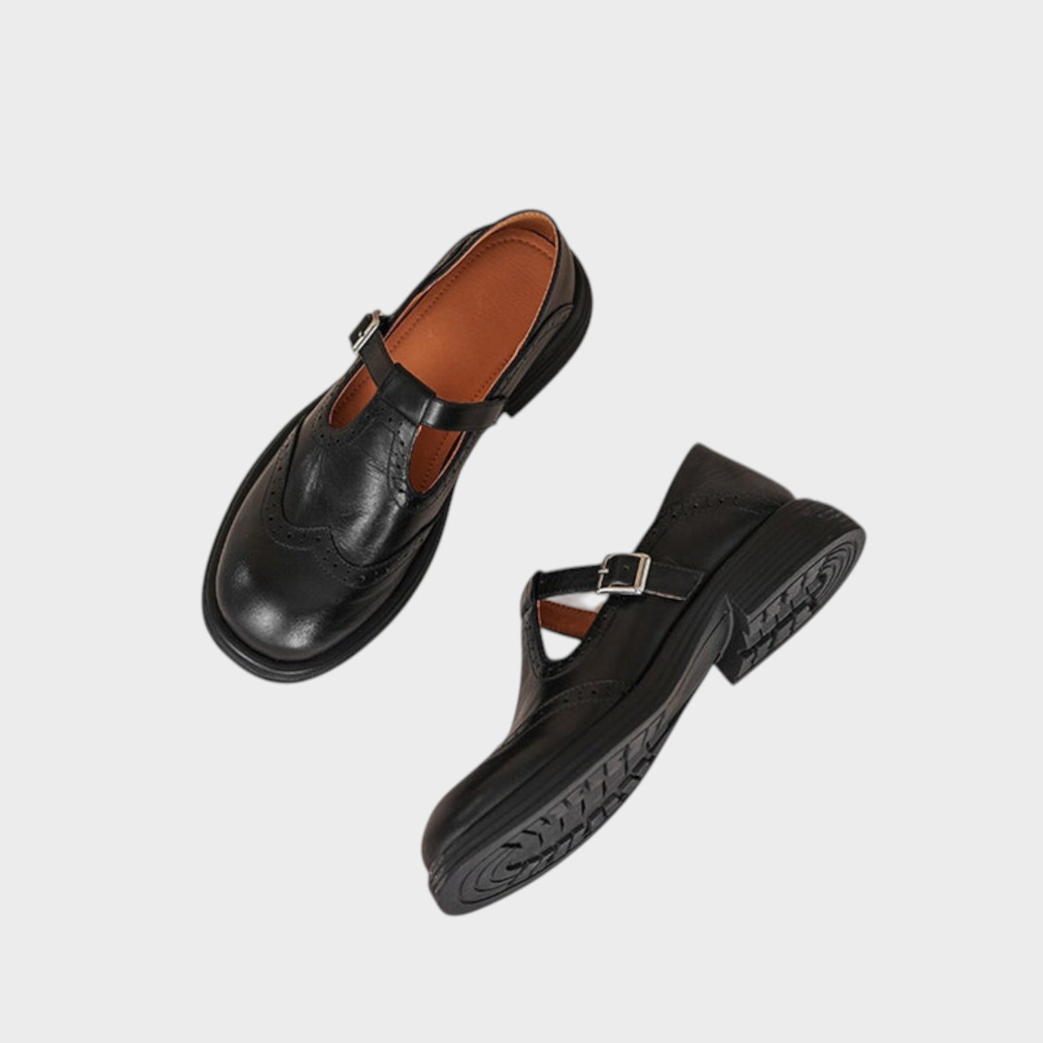 CAPITULINO | Eleganta Mary Jane-skor i läder